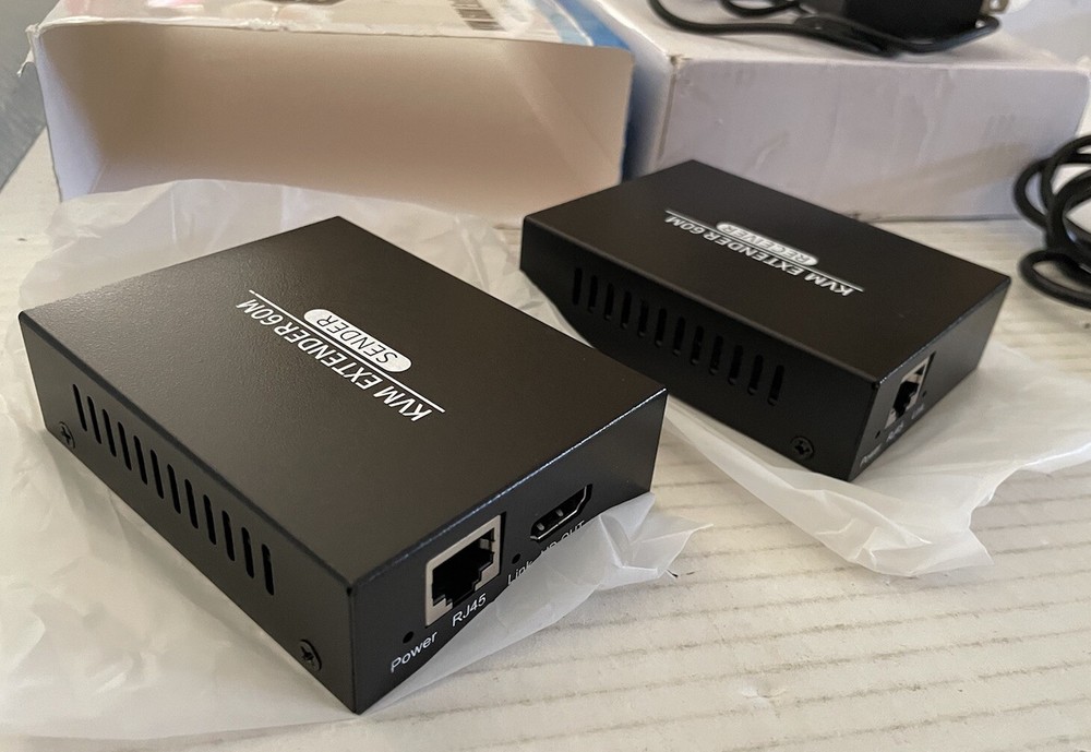 KVM 60M Extender With Loop Out