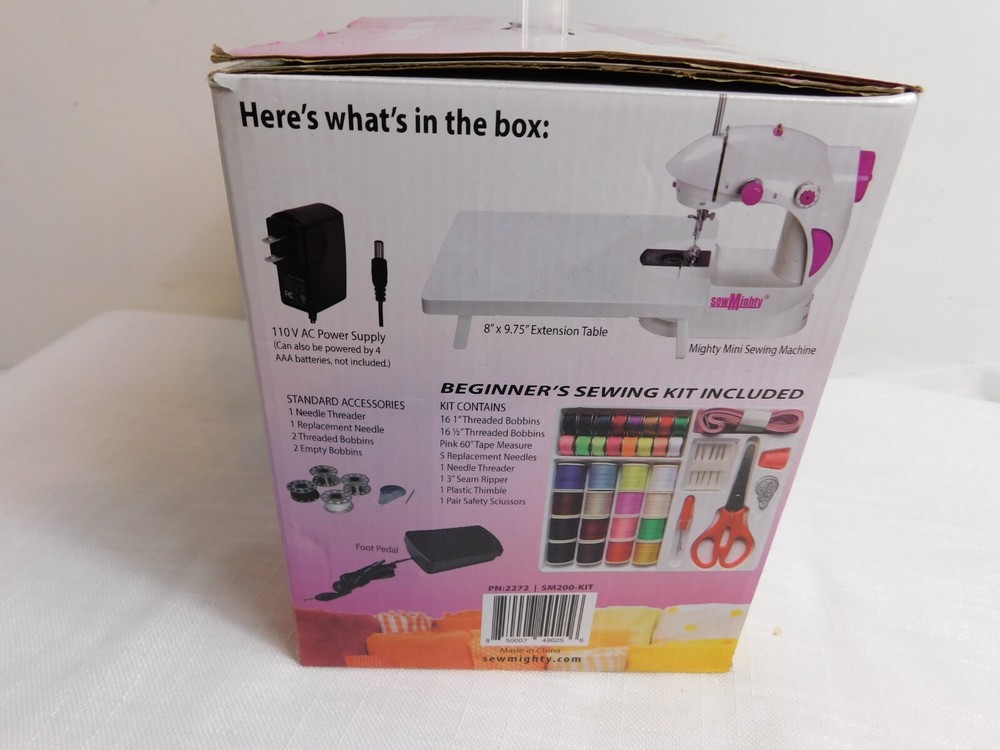 E5 - Sew Mighty Mini Sewing Machine NIB