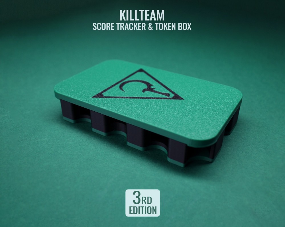Kill Team 24 3rd Edition Token Caddy Score Tracker Card Holder