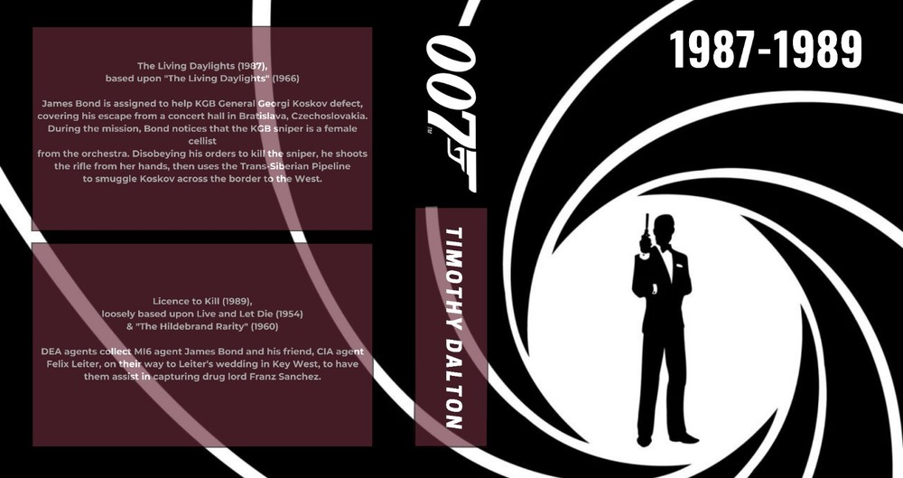 Ian Fleming/James Bond Collection - Custom Blu-ray Covers & Empty Cases