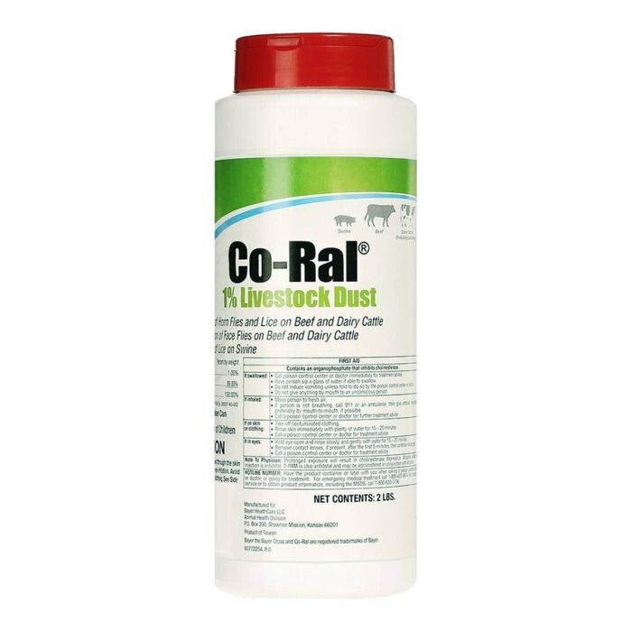 Co Ral 1% Livestock Dust (2 lb)