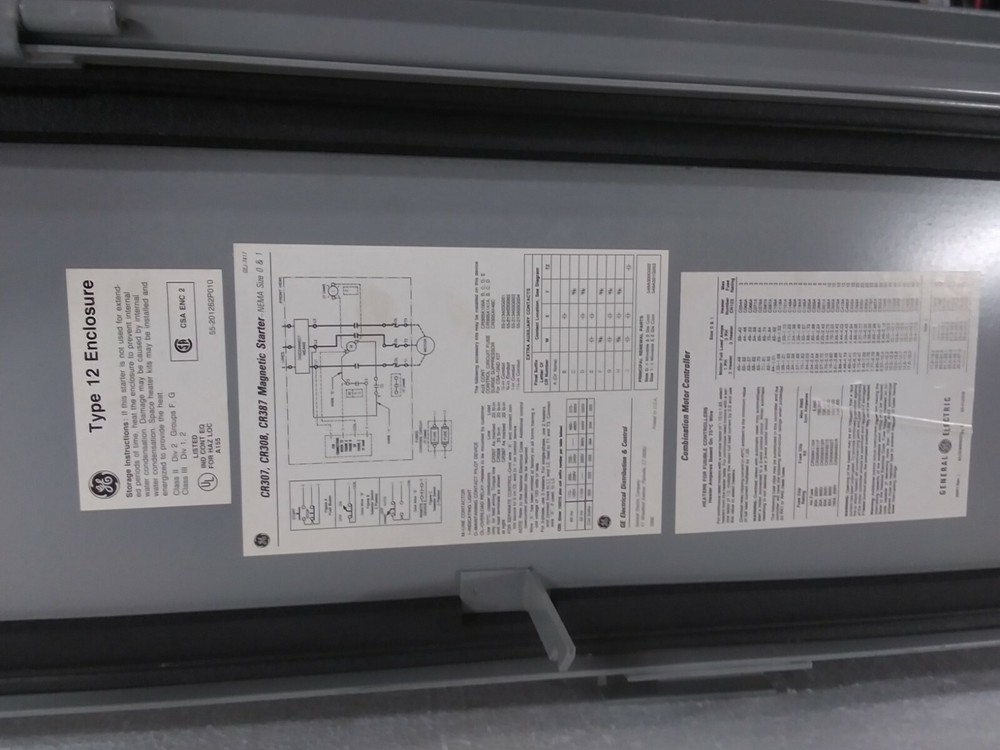 GE 300 Line Control Type 12 Enclosure