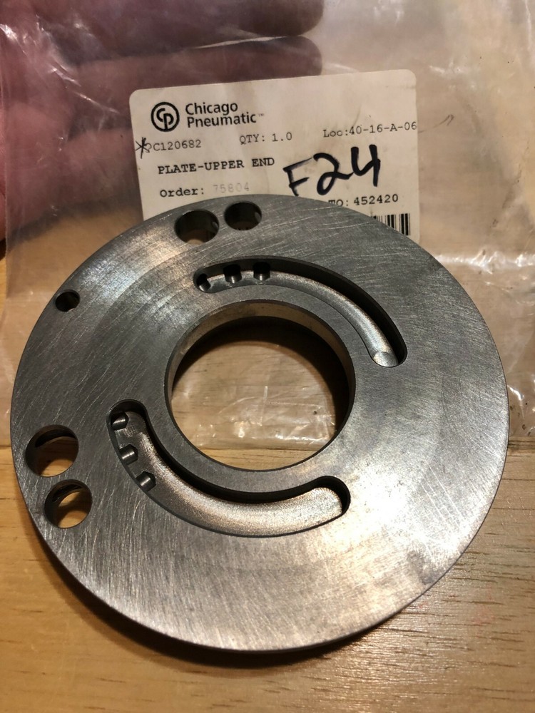 Chicago Pneumatic C120682 Upper End Plate - OEM!