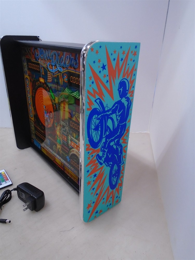 Zaccaria Devil Riders Pinball Head LED Display light box