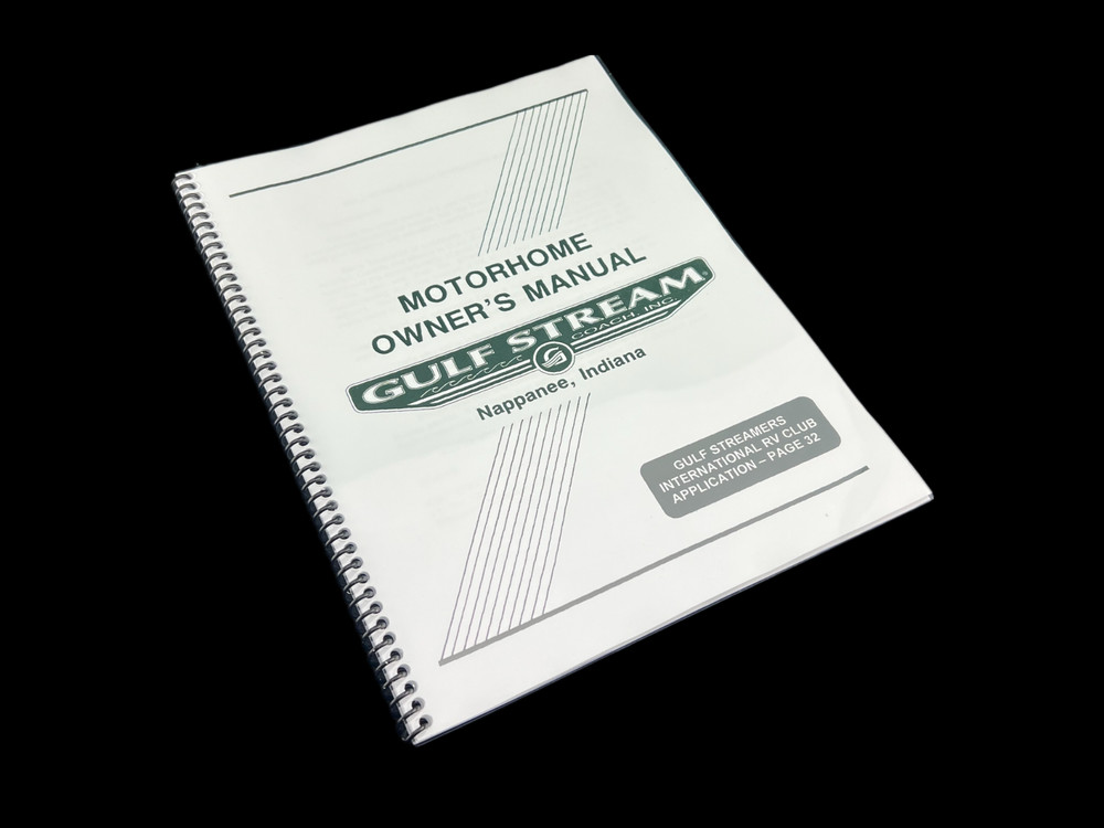 Gulf Stream 2002-2004 Motor Home Owners Operation Manual User Guide Coil Bound