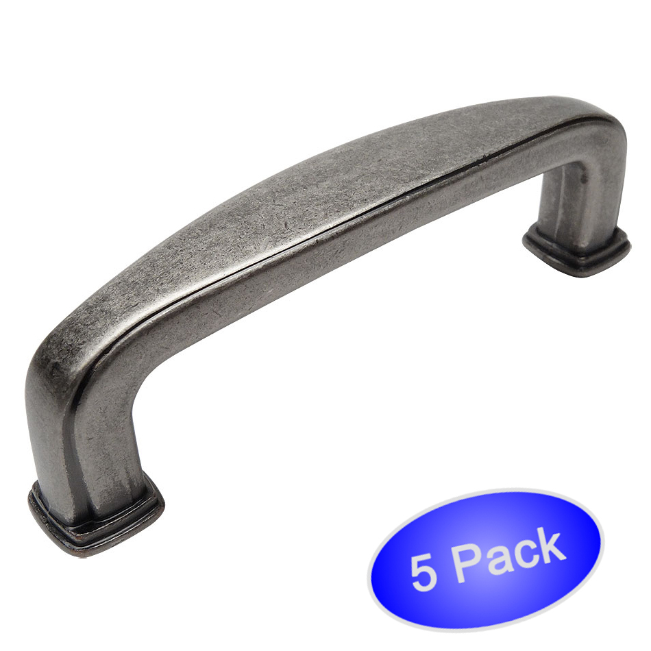 *5 Pack* Cosmas Cabinet Hardware Weathered Nickel Handle Pulls #4389WN