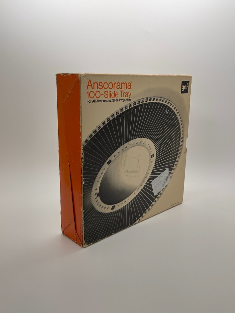 Gaf Anscorama 100 Slide Tray Preowned