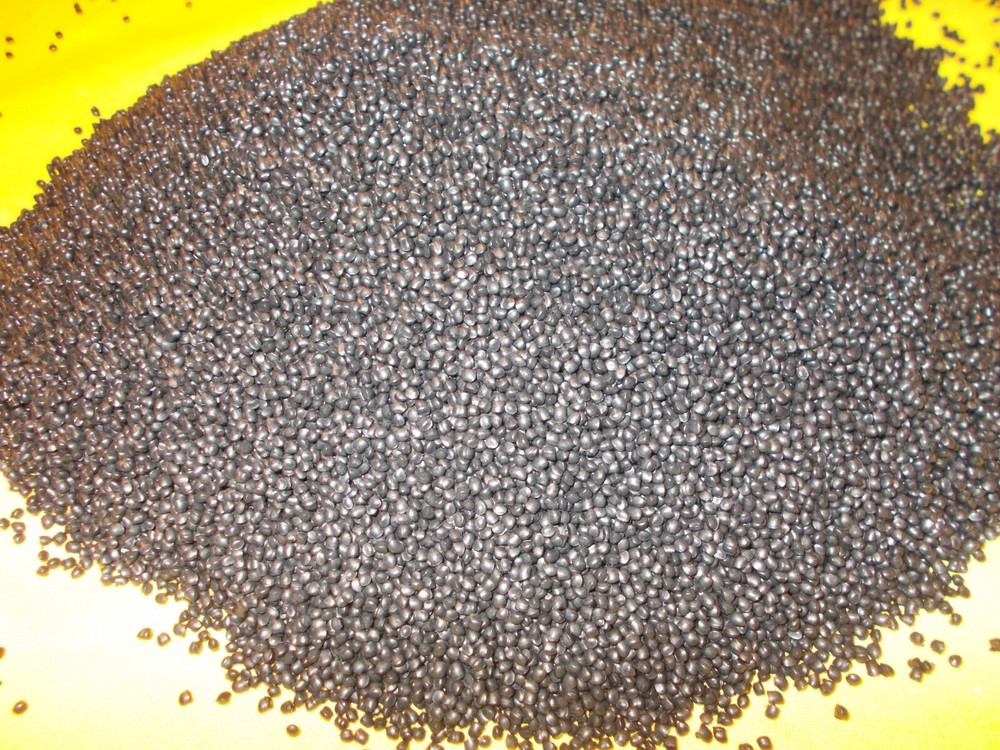 4 LB BLACK LLDPE PLASTIC RESIN PELLETS injection molding material POLYETHEYLENE