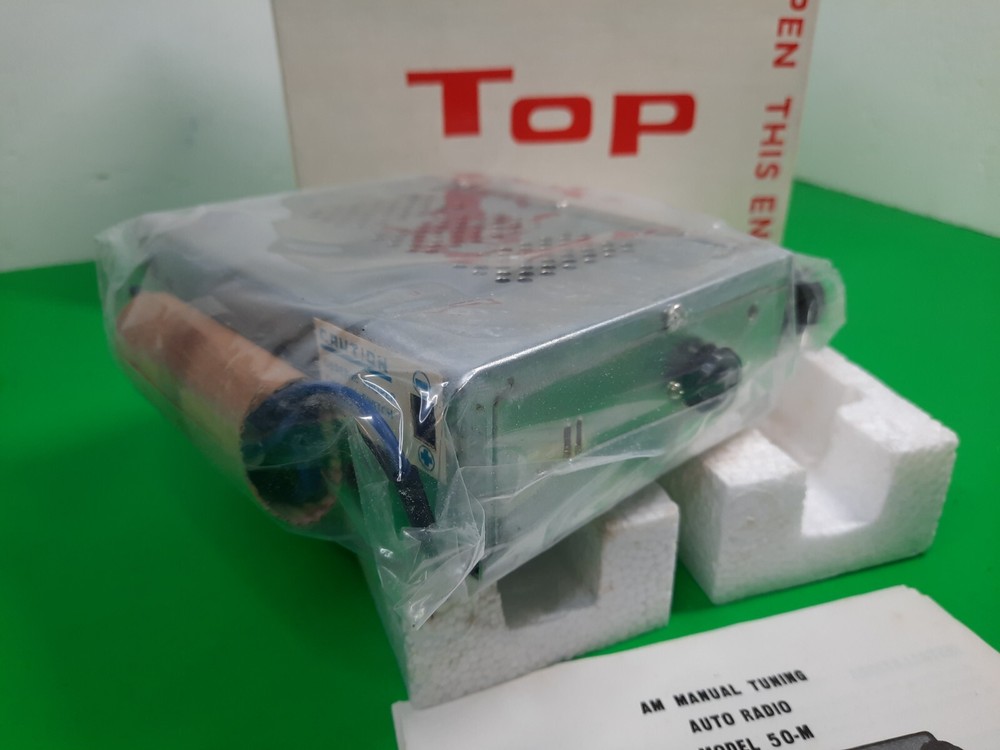 Vintage Solid State Auto Radio Model: 50-M NEW