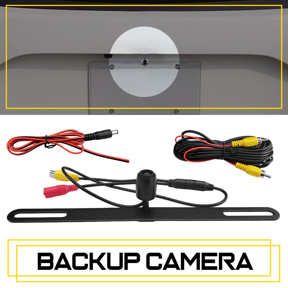 Car Rear View Backup Camera Parking Reverse Back Up Cam CMOS Shockproof Replace