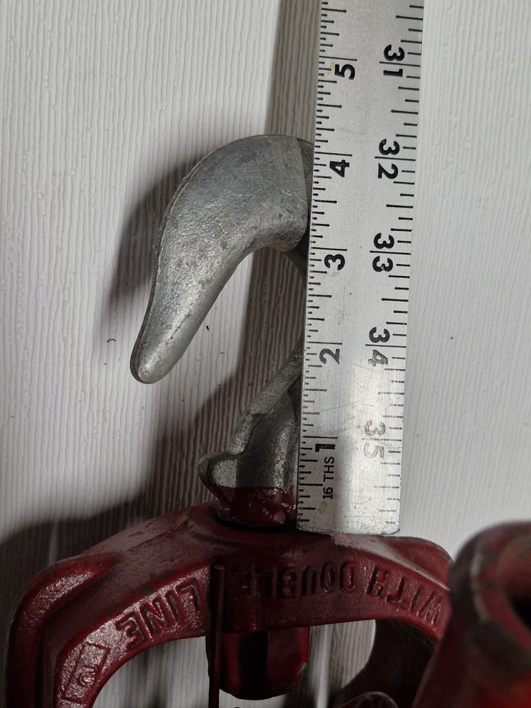 2 ton Wyeth-Scott More Power Puller Wire Cable, With Double Line
