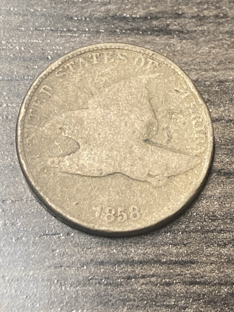 1858 Flying Eagle Cent - As Shown! (#1220)