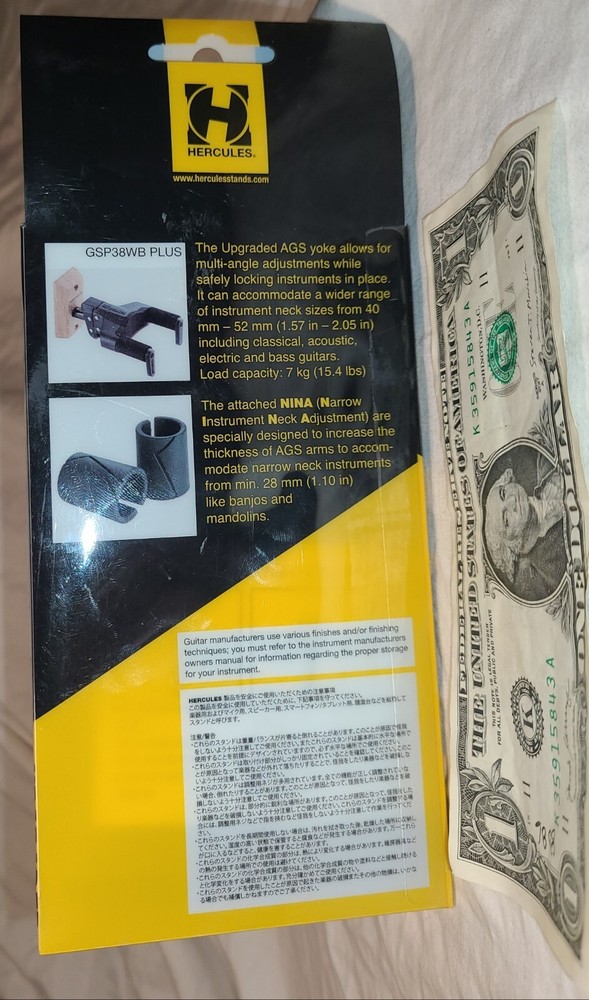 NEW: Hercules Stands GSP38WB PLUS