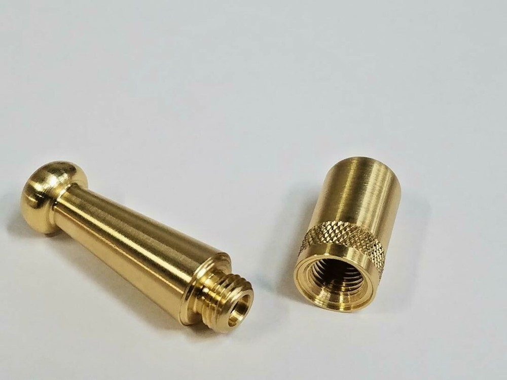 THREE SOLID BRASS ZEPPELIN PIPES* MADE IN USA*HIGH QUALITY*ASSORTED DESIGN!!!!