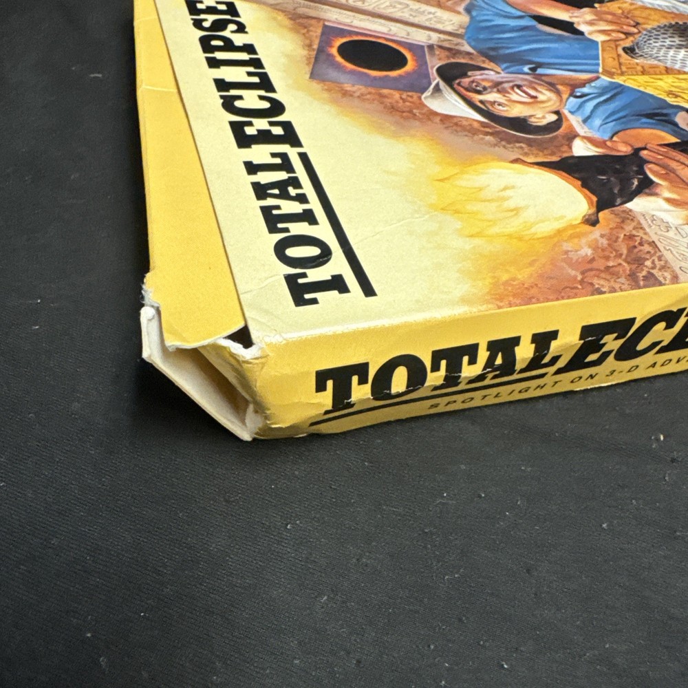 Spotlight Software Total Eclipse for Commodore 64/128 Used 1988 - Original Box