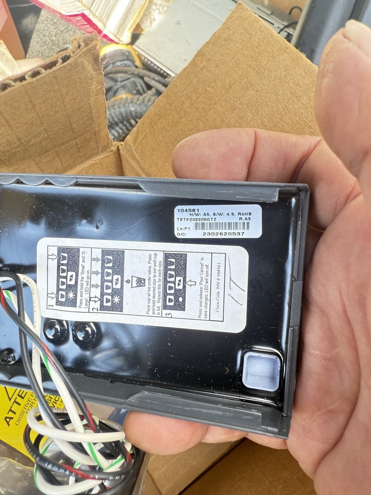 CONTROL PORTION EASY TOUCH #Z02205GTZ