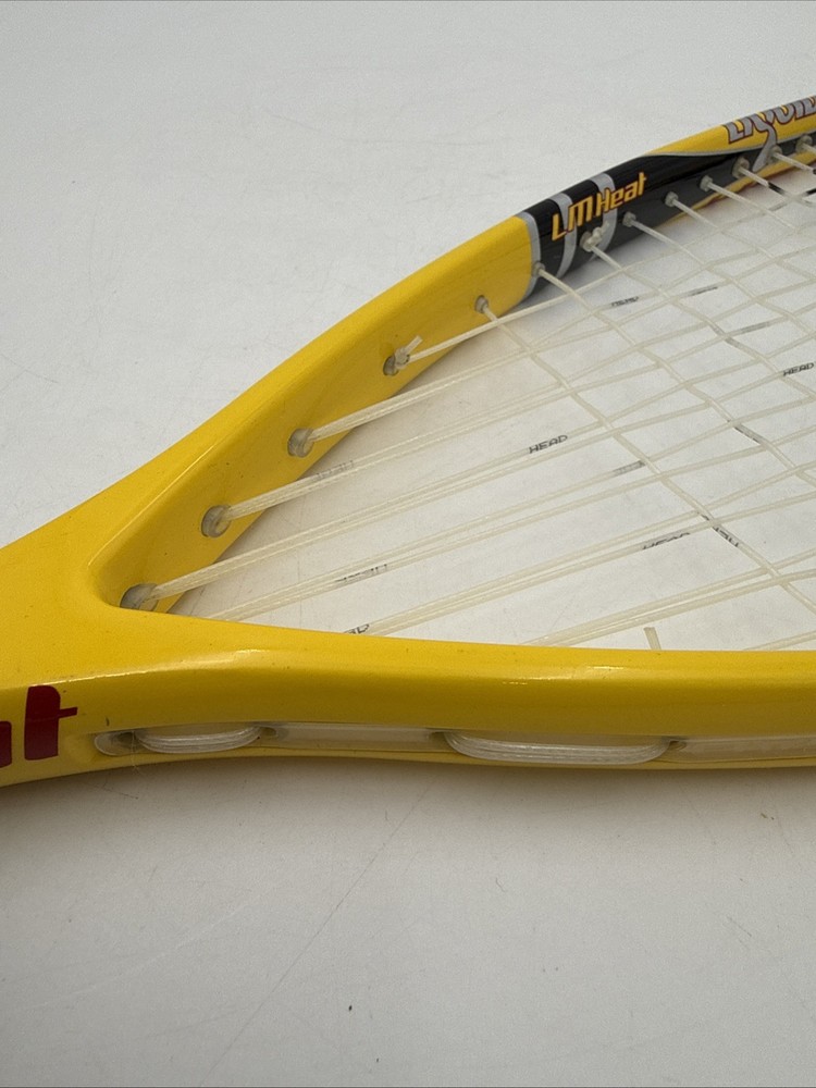 Head Liquidmetal Heat Squash Racket Teardrop Frame Power Control