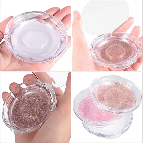 3Pc Eyelash Storage Case Organizer Clear Plastic Travel Lash Holder Container