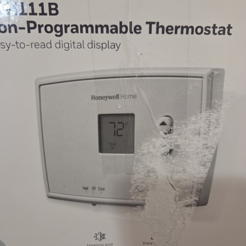 Honeywell Home RTH111B Non-Programmable Thermostat.