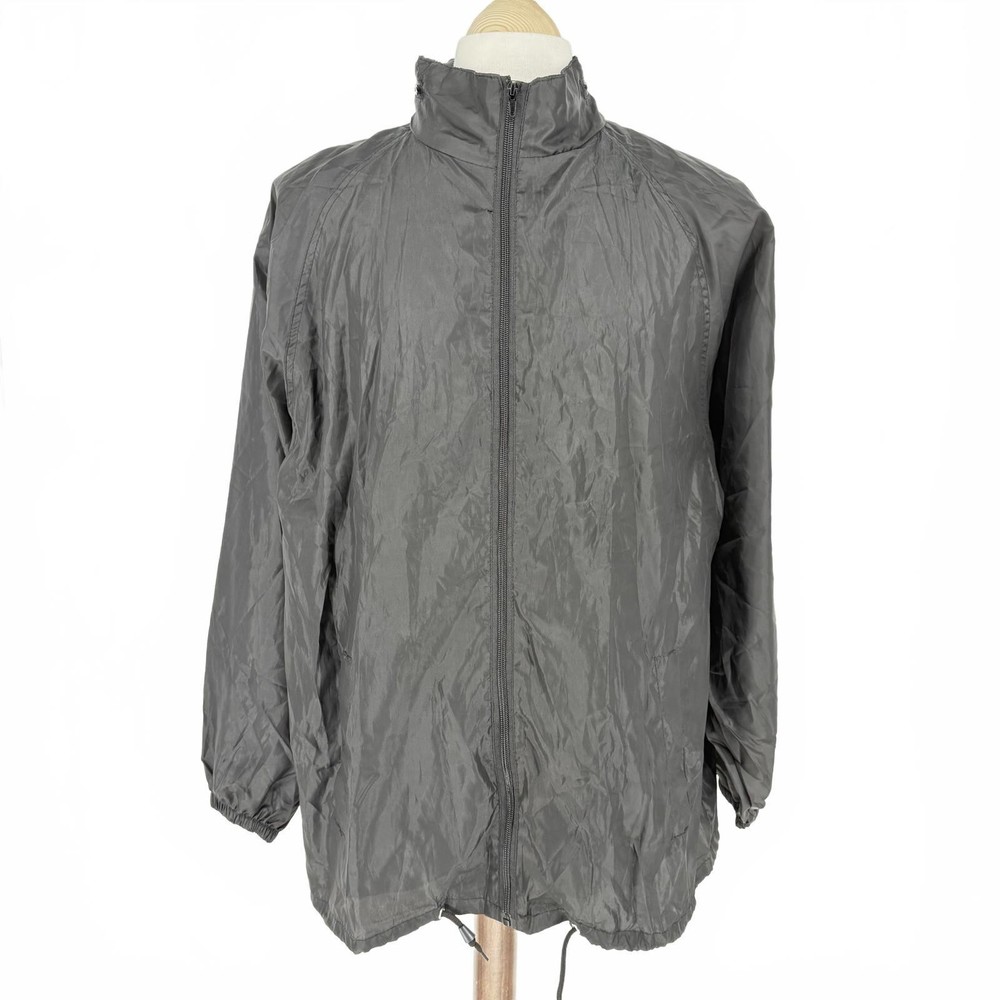 Outer Peak Lightweight Grey Windbreaker Men's XL