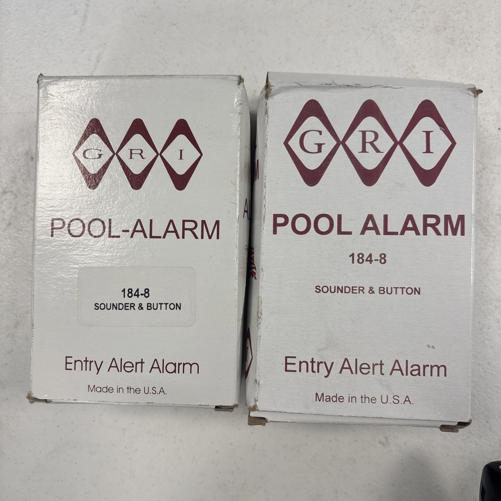 GRI Pool Alarm Pool 184CP-6 Button Only / Open Box