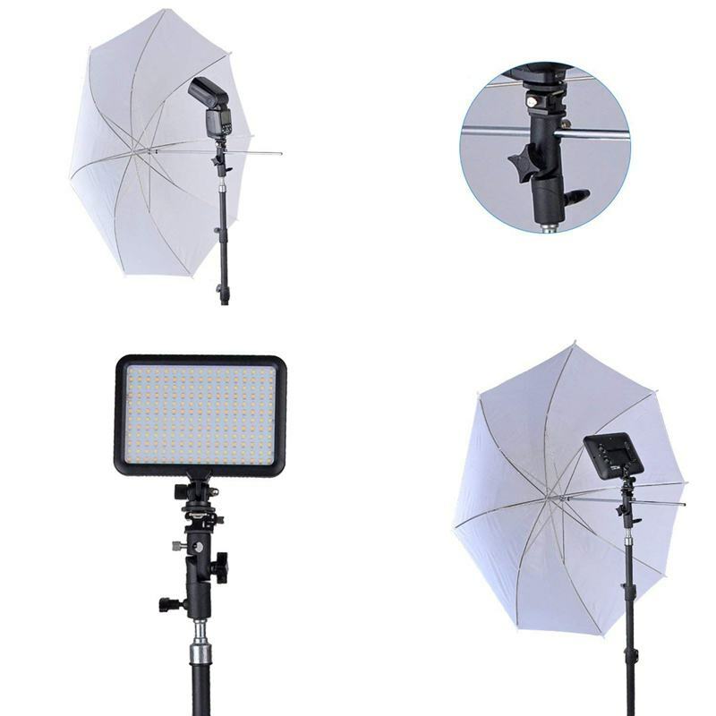 Camera E-Type Flash Speedlite Mount Swivel Stand Light Bracket Umbrella Holder
