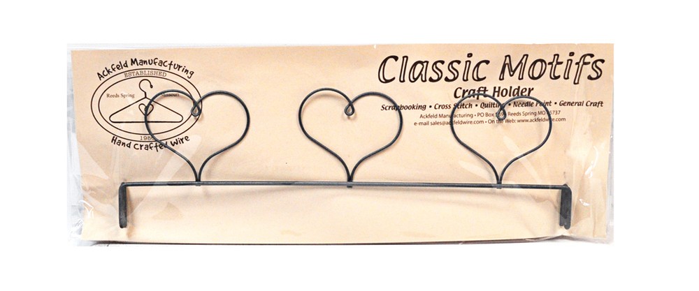 Classic Motifs Three Heart 12 Inch Header