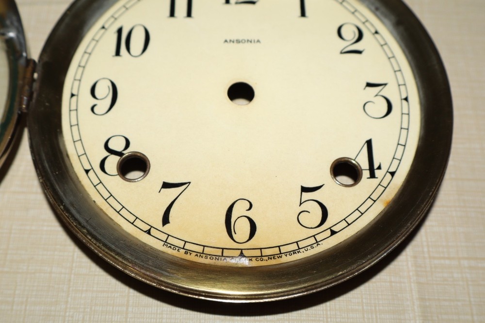 Ansonia Clock Dial and Bezel