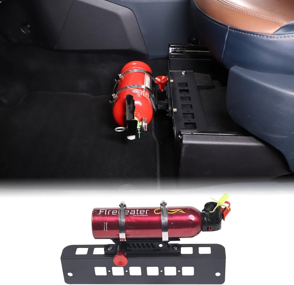 Ford Maverick Fire Extinguisher Bracket - Under Seat Quick Release Mount