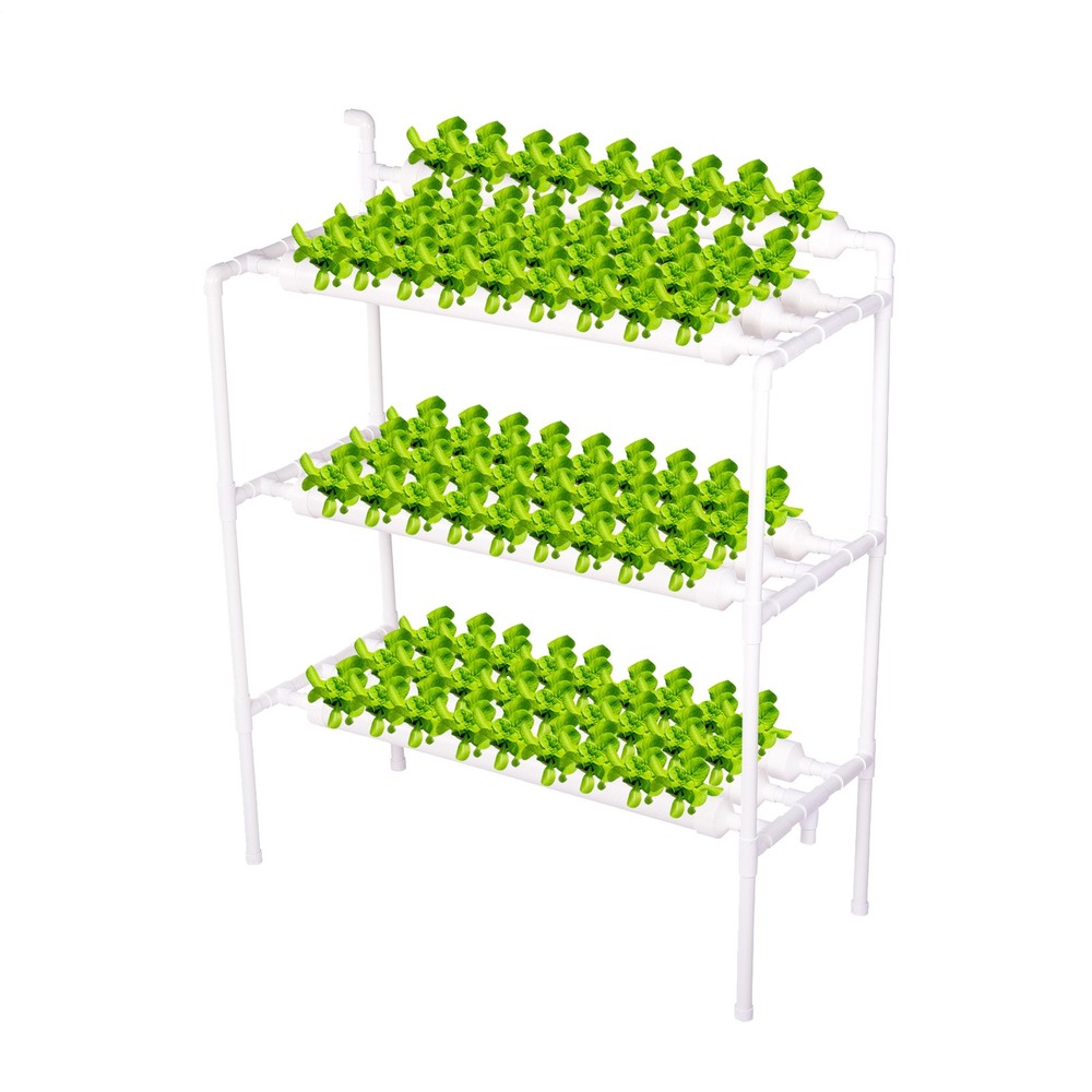 Hydroponic Site Grow Kit 90 Planting Sites 3 Layer Hydroponics System