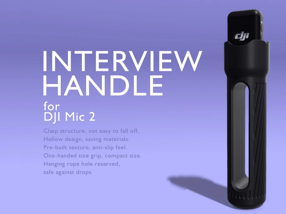 DJI MIC-2 Interview Portable Microphone Adapter / Colors available