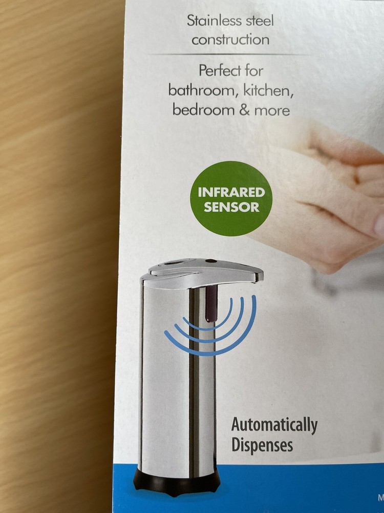 Stainless Steel Automatic Infrared Sensor Soap Dispenser Liquid No Touch Sensor