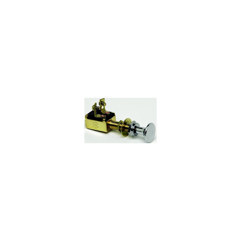 Cole Hersee M-628-BP Push Pull Switch SPST Off-On 2 Screw