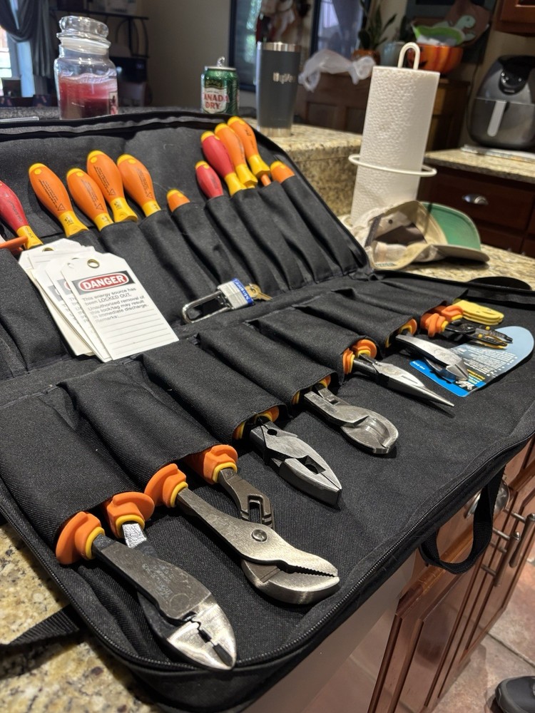 Electrician Tool Bag 1000 Volt