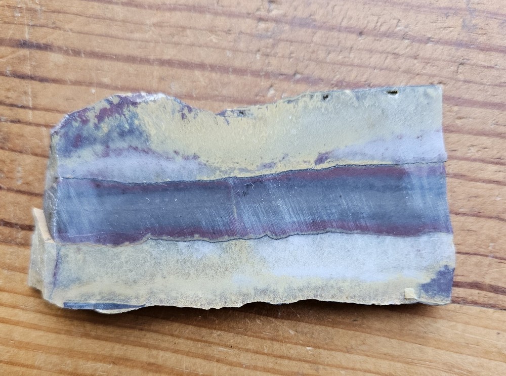 Unknown Seam Agate Lapidary Slab 48 Grams