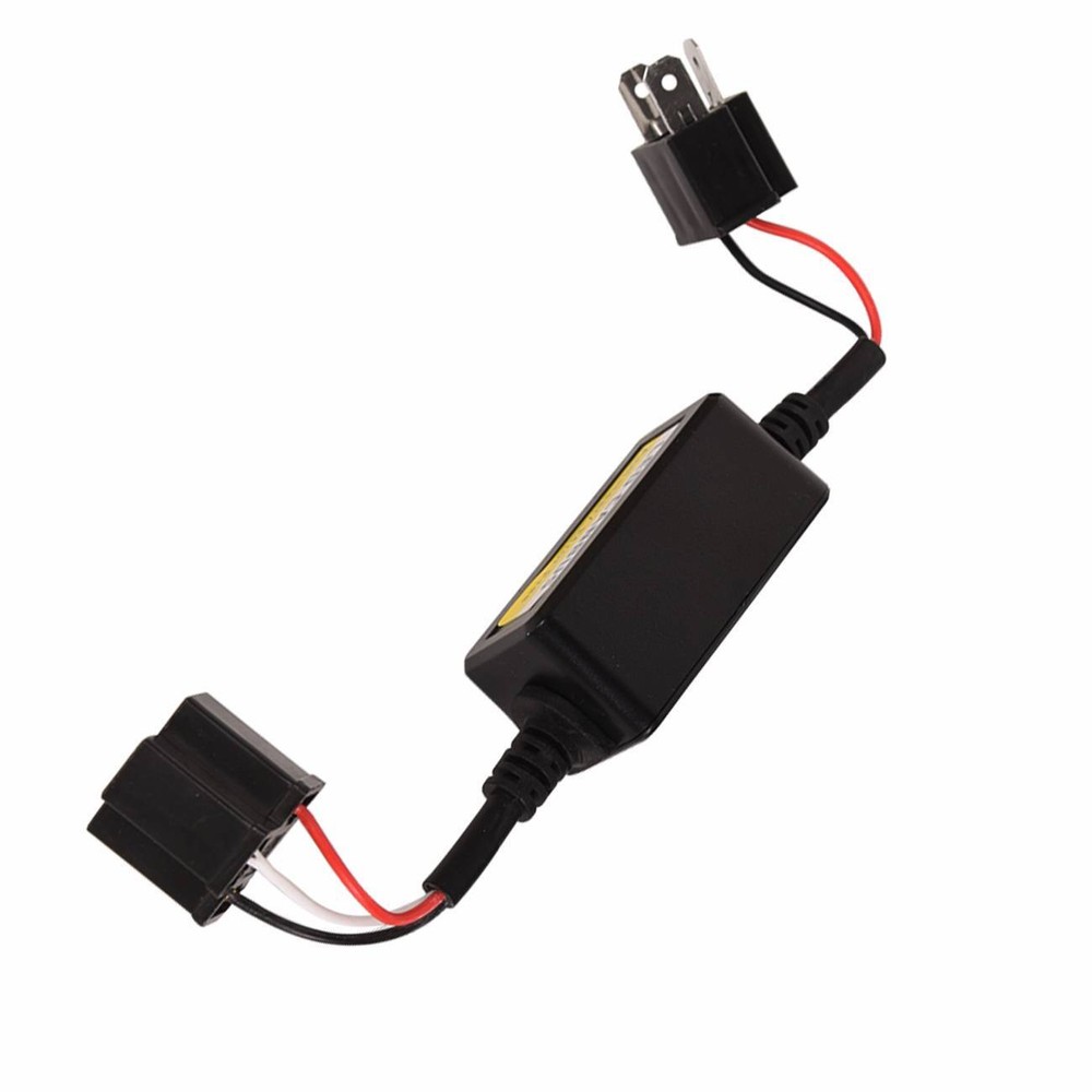 2PCS H4 9003 LED Headlight Canbus Load Resistor Decoder Error Free Anti Flicker