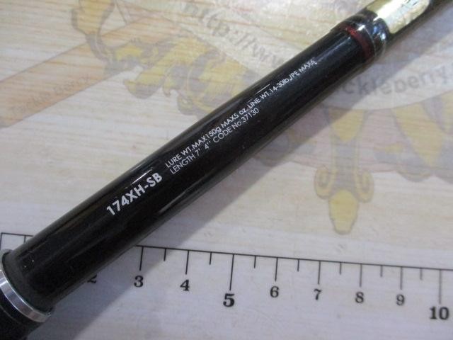 Shimano 16 Poison Glorious 174XH-SB Cond/B+