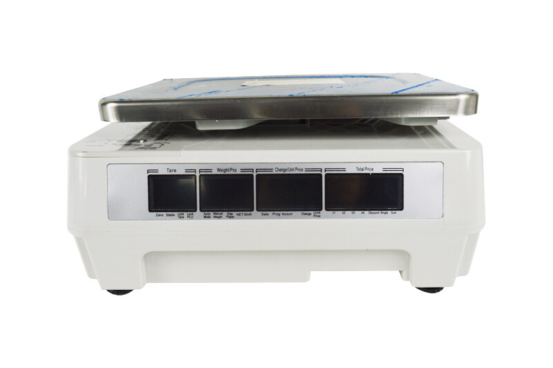 Commercial Digital Price Computing Scale Thermal Printer Supermarket Scale 66lbs