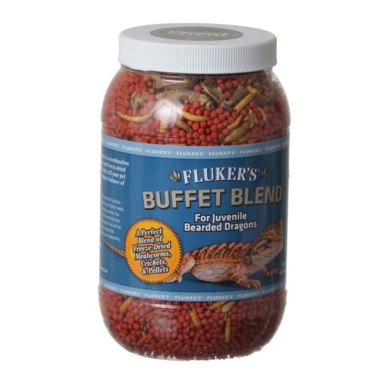 Flukers Buffet Blend for Juvenile Bearded Dragons 4.4 oz