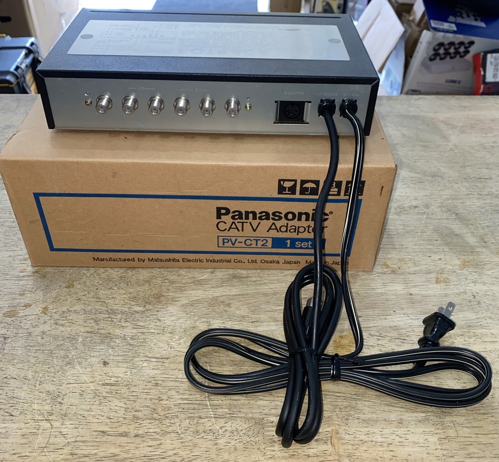 Panasonic CATV Adapter PV-CT2 - NEW