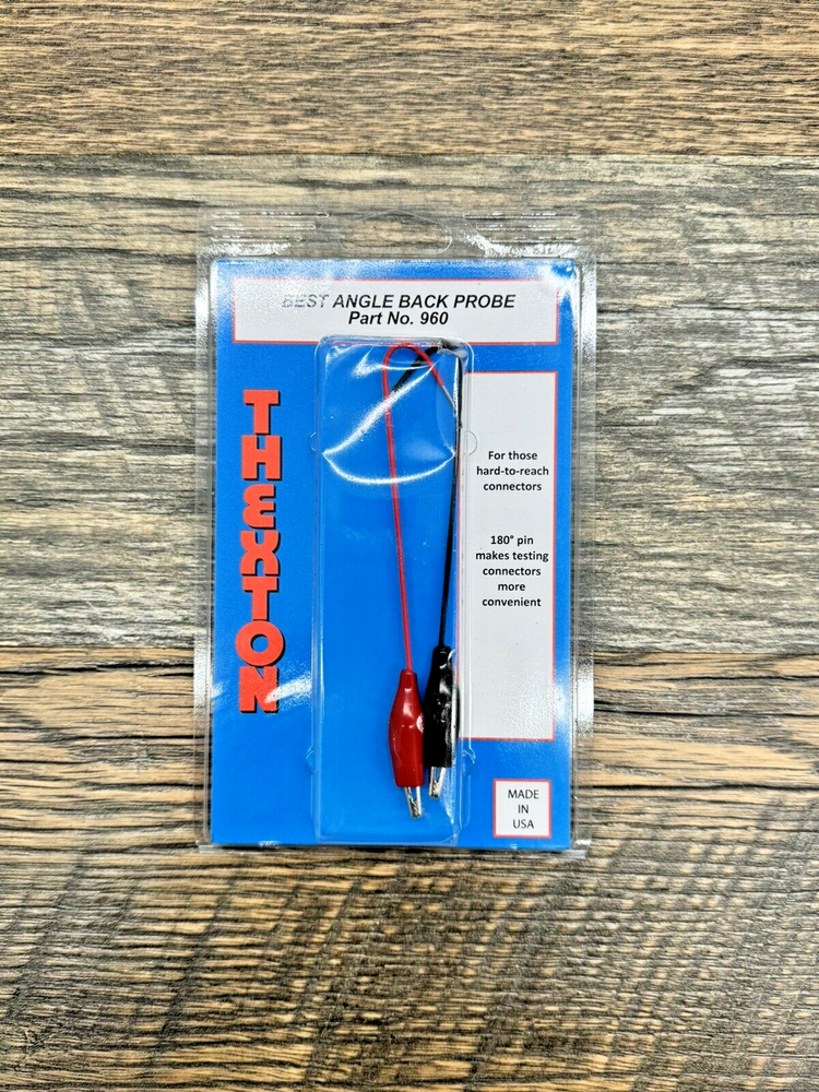New Thexton 960 Best Angle Electrical Back Probe Kit 180 Degree Pin