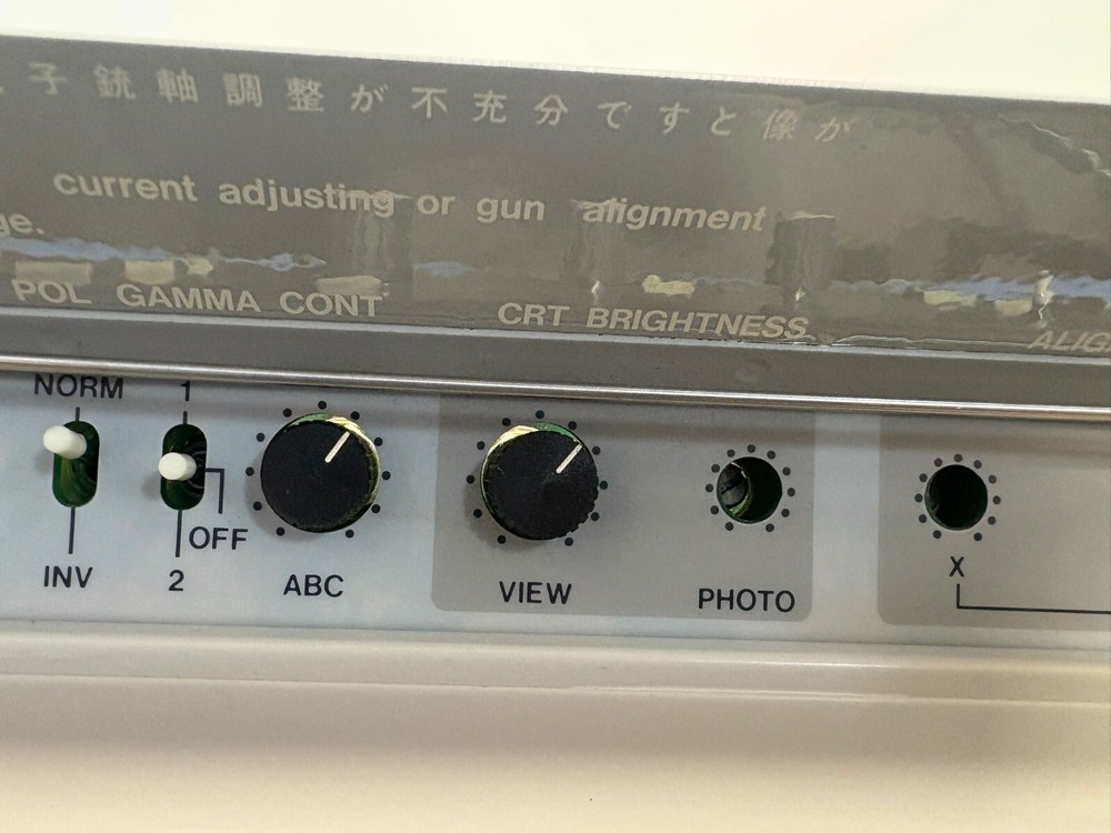 Hitachi SEM Scanning Electron Microscope S-2460N Control Panel Part 48E-0732