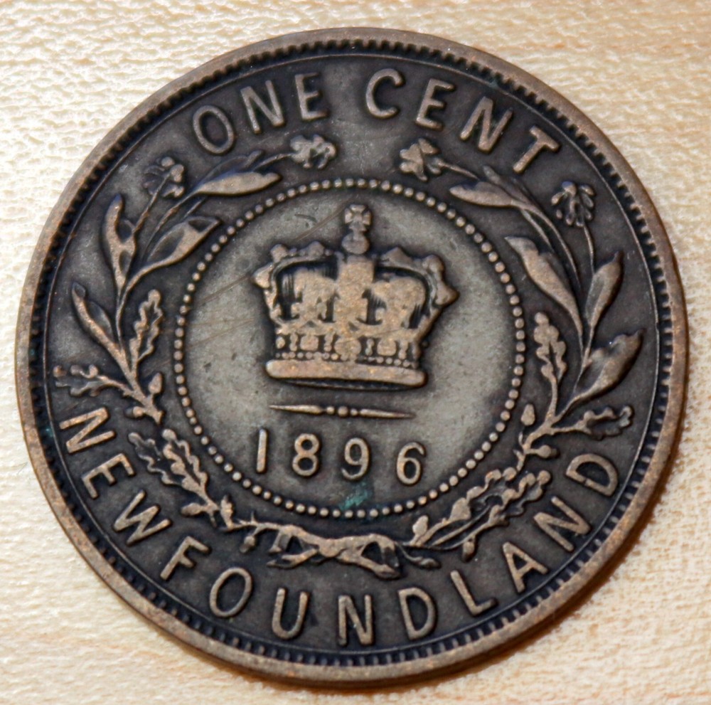 1896 Newfoundland 1 Cent