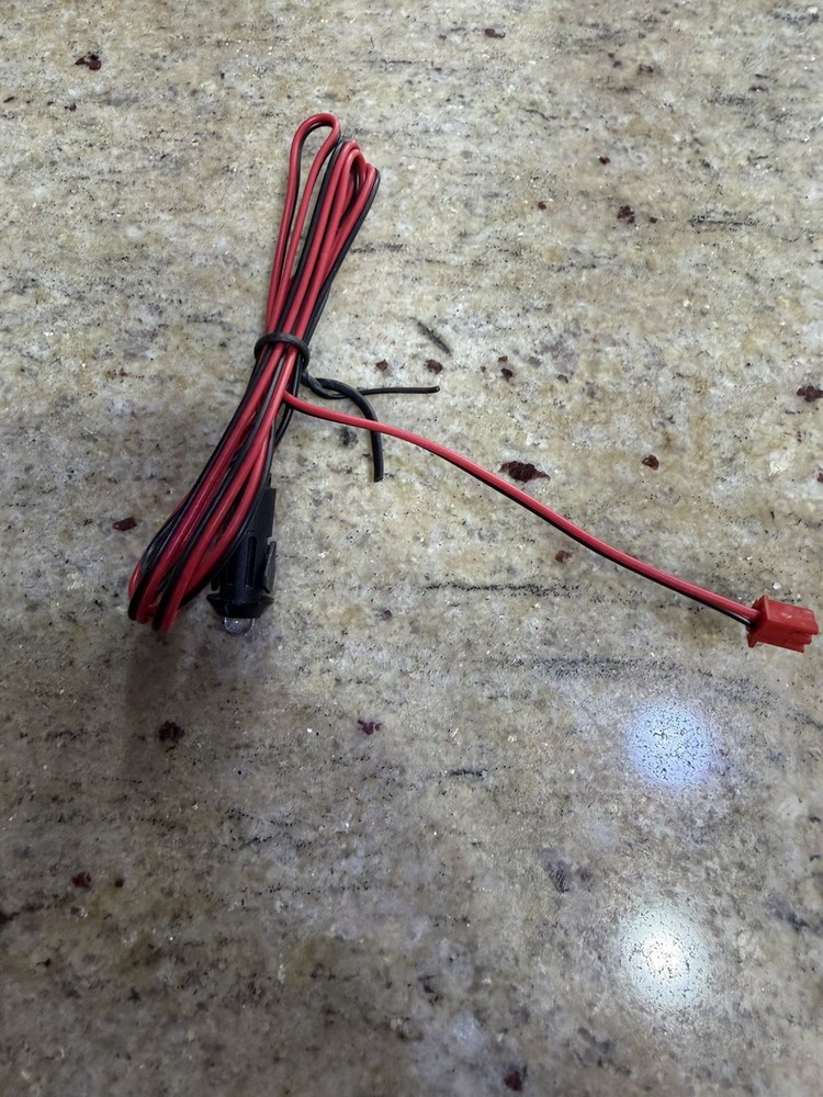 12 Volt Car Alarm Replacement Led Light 2 Pin Plug