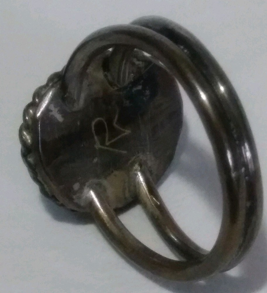 Native American Ring, Signed, Native American A7