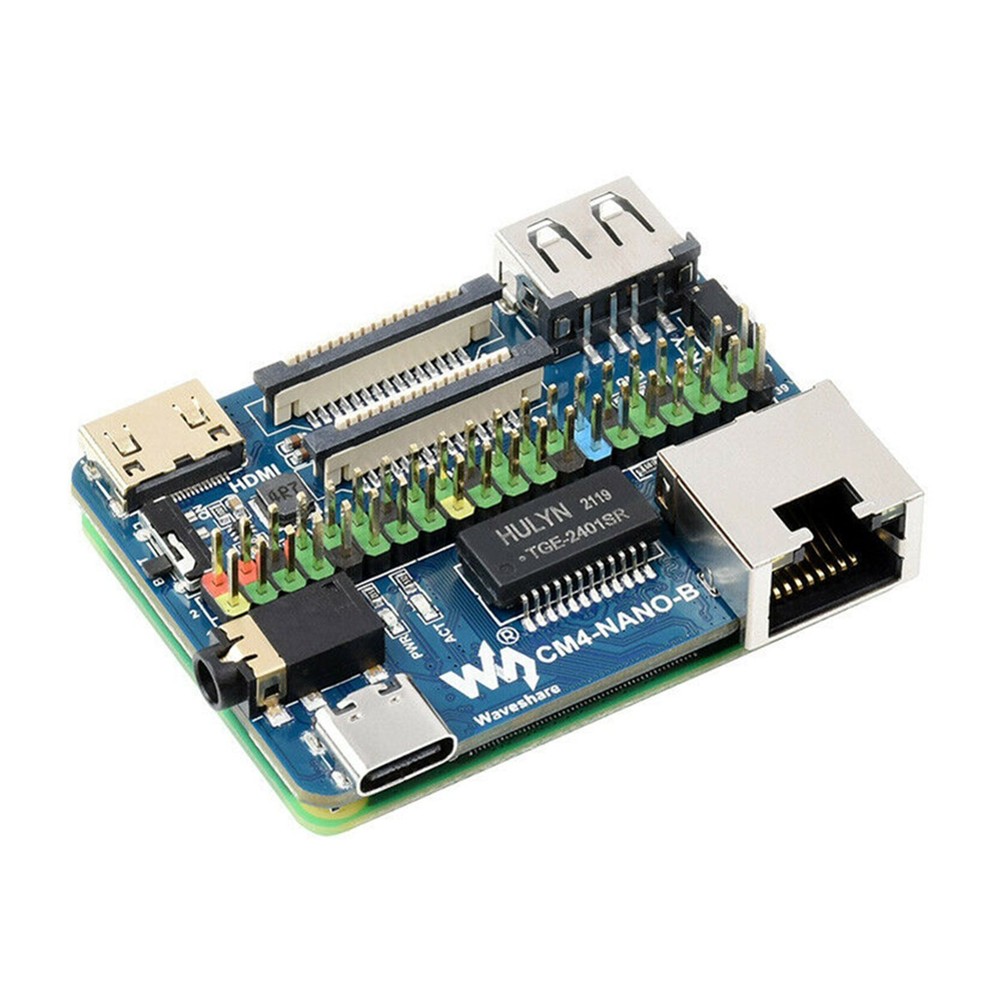 Nano Base Board (B) for Raspberry Pi Compute Module 4 Same Size as the CM4