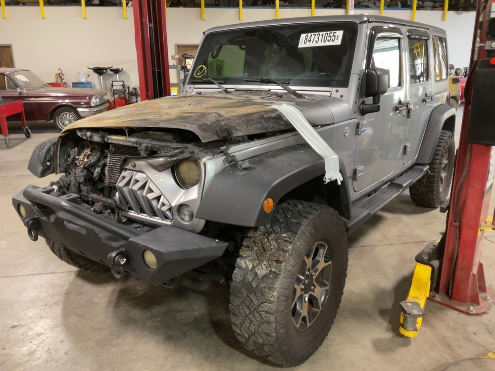 Used Windshield Frame fits: 2015 Jeep Wrangler Grade A