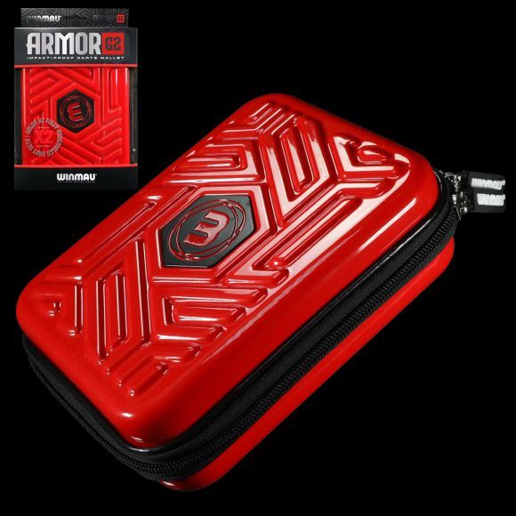 Winmau Armor G2 Red Dart Wallet Case