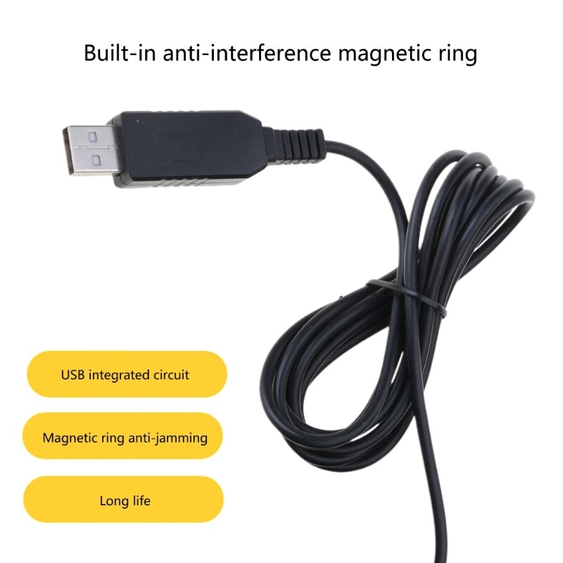 Ergonomic USB Foot Pedal Treadle with Customizable Functions for PC Users