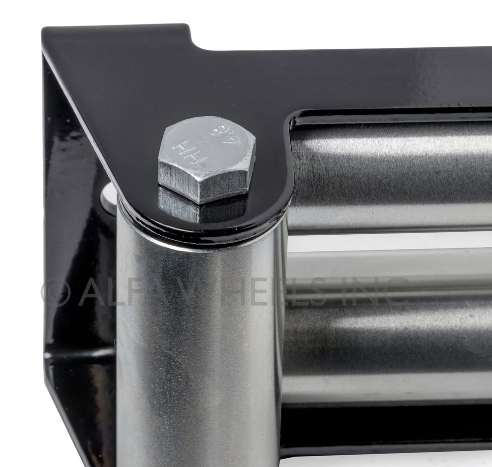 Winch Roller Fairlead 10" Universal 4 Way Roller Cable Guide heavy duty